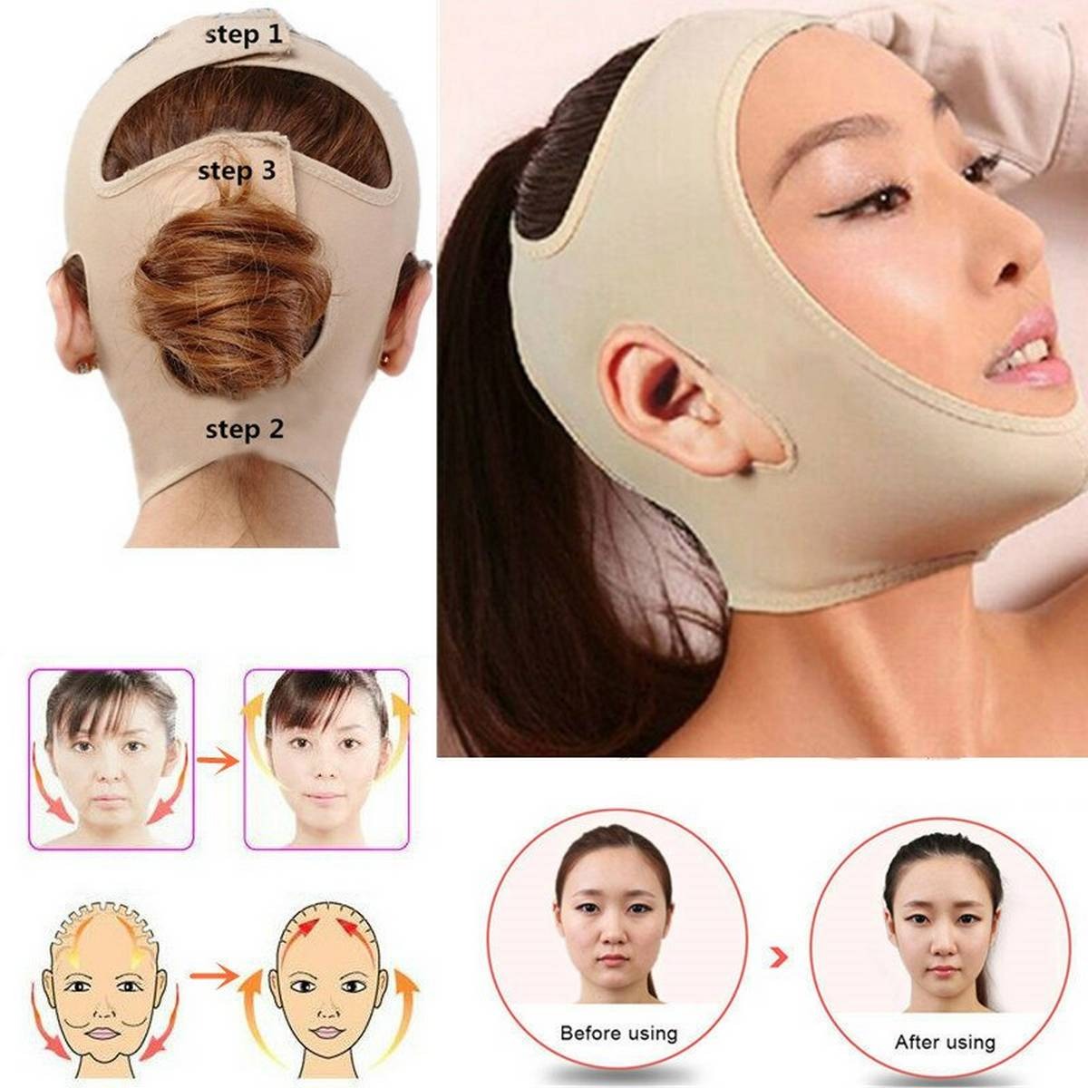 V-Shape Face Slimming Mask β Double Chin Lifting Belt