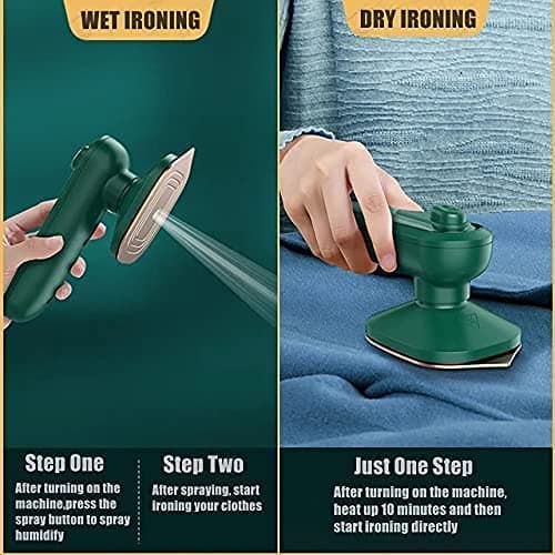 Portable Mini Iron β Handheld Travel Steam Iron