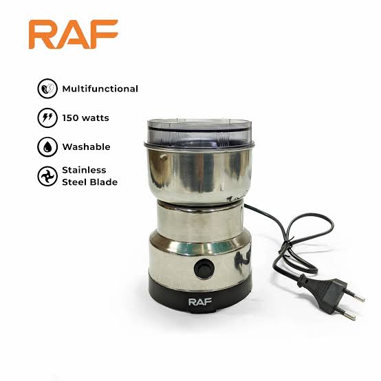 RAF Electric Masala & Coffee Grinder – Stainless Steel Spice & Coffee Grinder