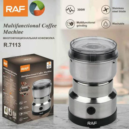 RAF Electric Masala & Coffee Grinder – Stainless Steel Spice & Coffee Grinder