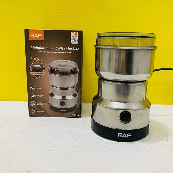 RAF Electric Masala & Coffee Grinder – Stainless Steel Spice & Coffee Grinder