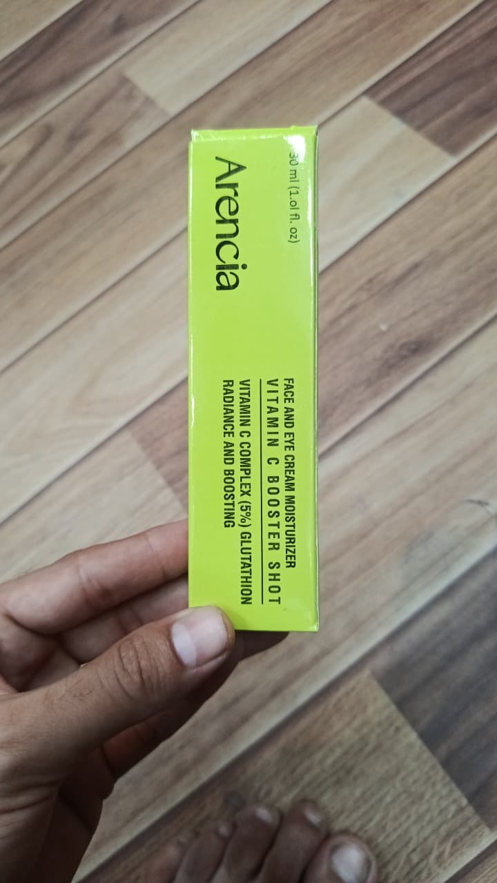 Arencia Vitamin C Booster Shot 30ml | Brightening Facial Serum for Glowing Skin