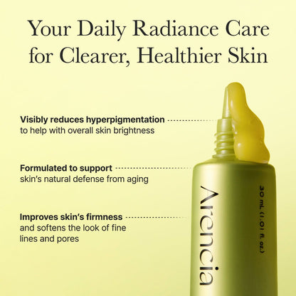 Arencia Vitamin C Booster Shot 30ml | Brightening Facial Serum for Glowing Skin